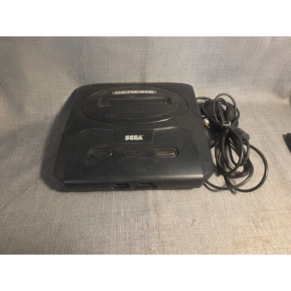 Tested Working Sega Genesis Model 2 MK-1631 16-Bit Video Game Console Hookups